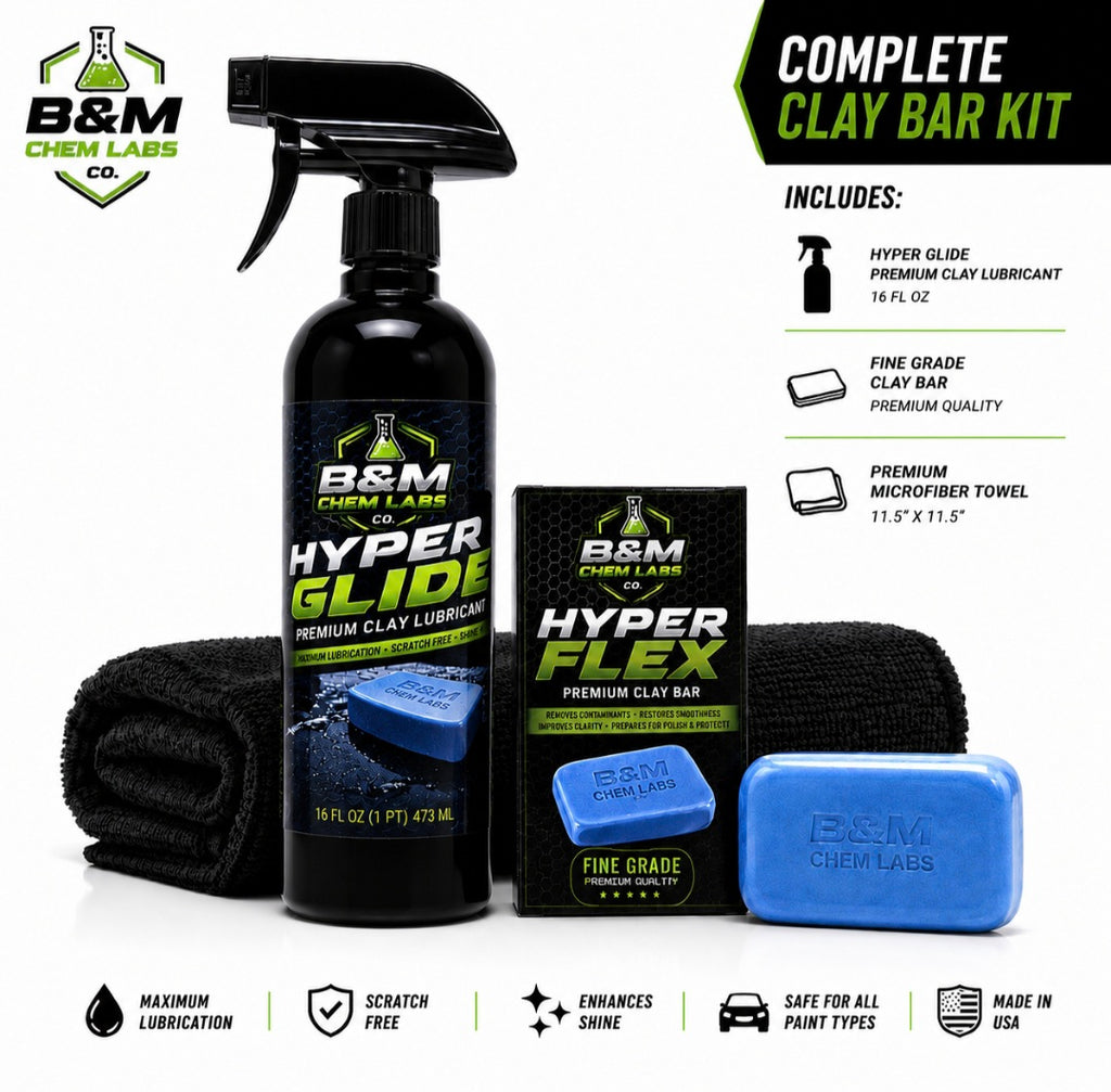 B&M Chem Labs Complete Clay Bar Kit