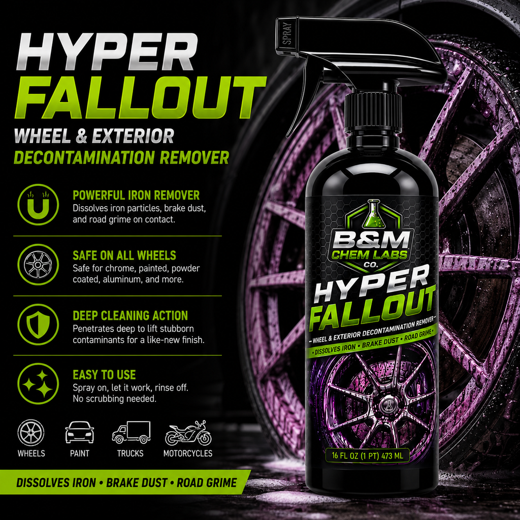 Hyper Fallout Decontamination Remover 16 oz