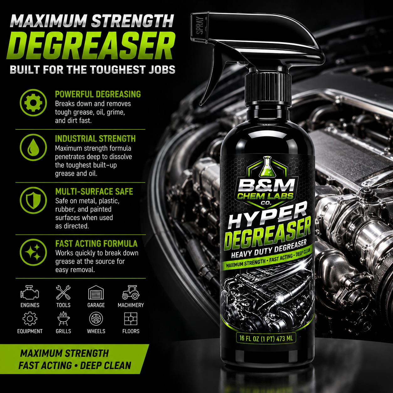 Hyper Degreaser 16 oz