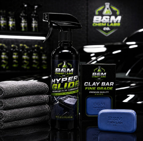 B&M Chem Labs Complete Clay Bar Kit