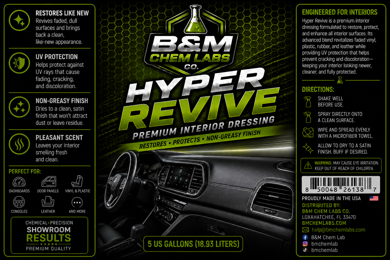 Hyper Revive Interior Dressing 16 oz