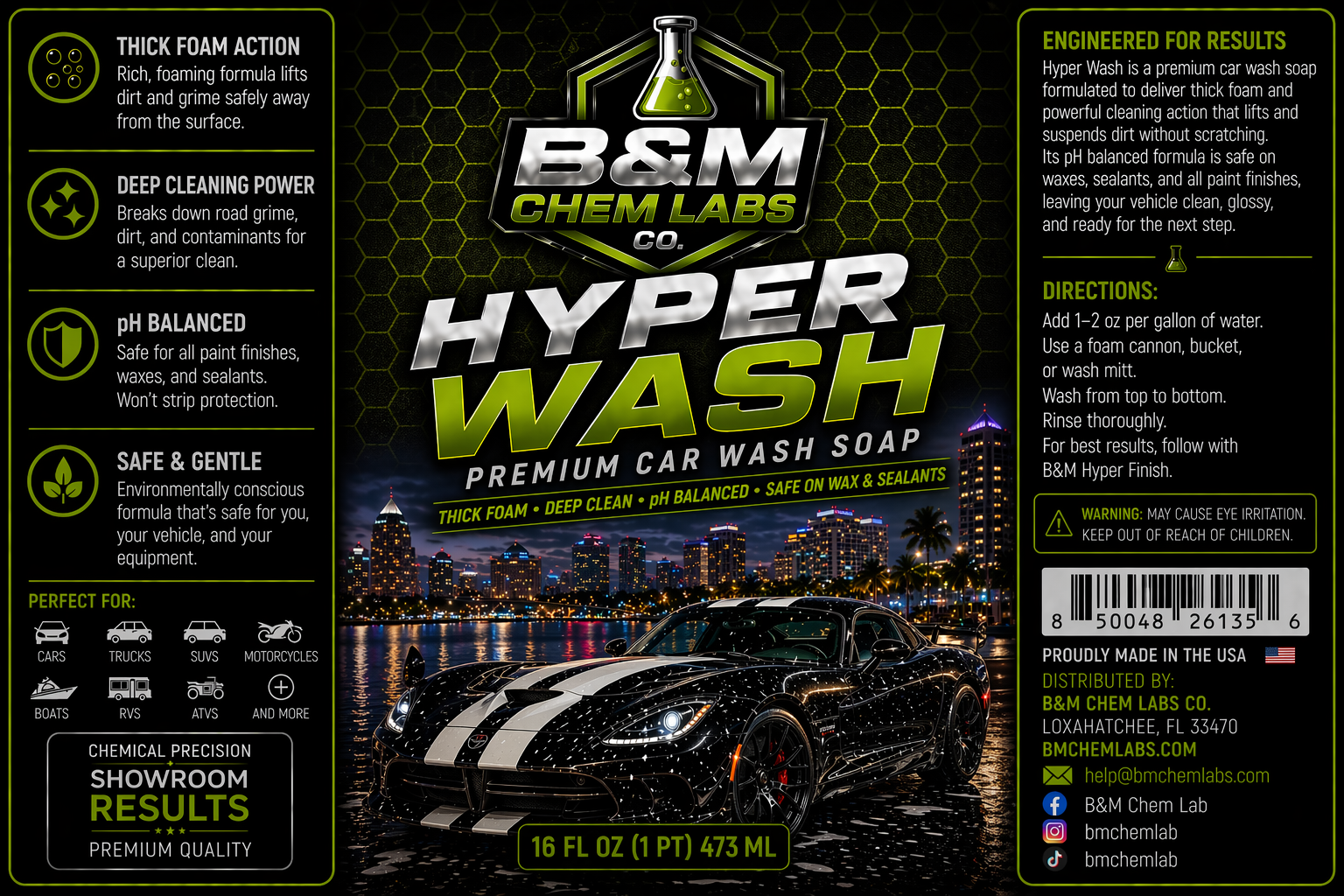 Hyper Wash 16 oz