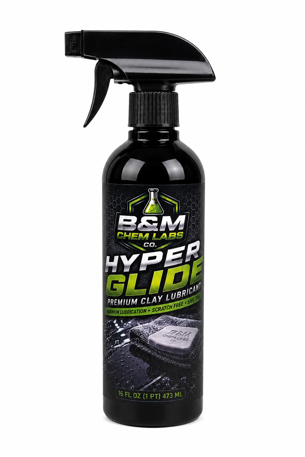 Hyper Glide Clay Lubricant 16 oz