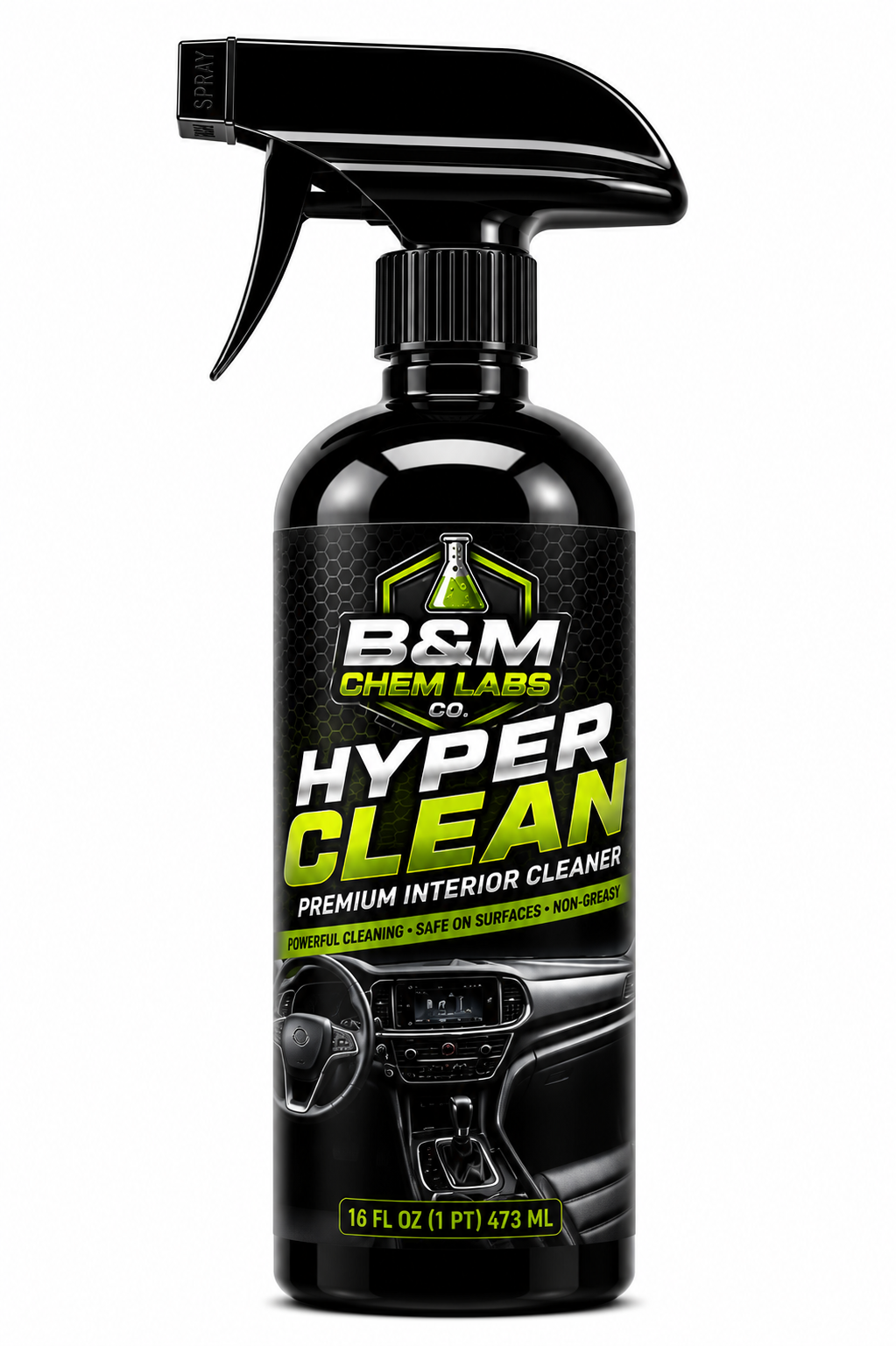 Hyper Clean Interior Cleaner 16 oz