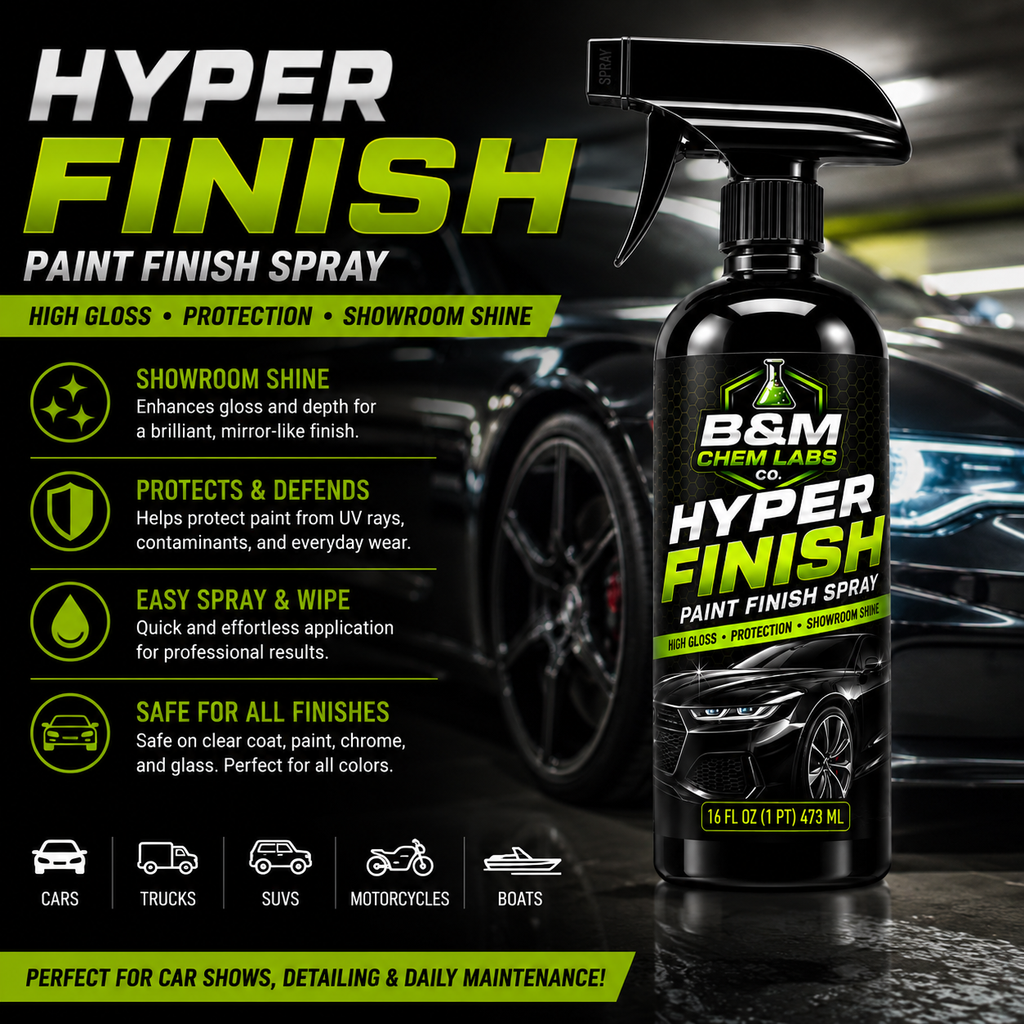 Hyper Finish Showroom Shine Spray 16 oz